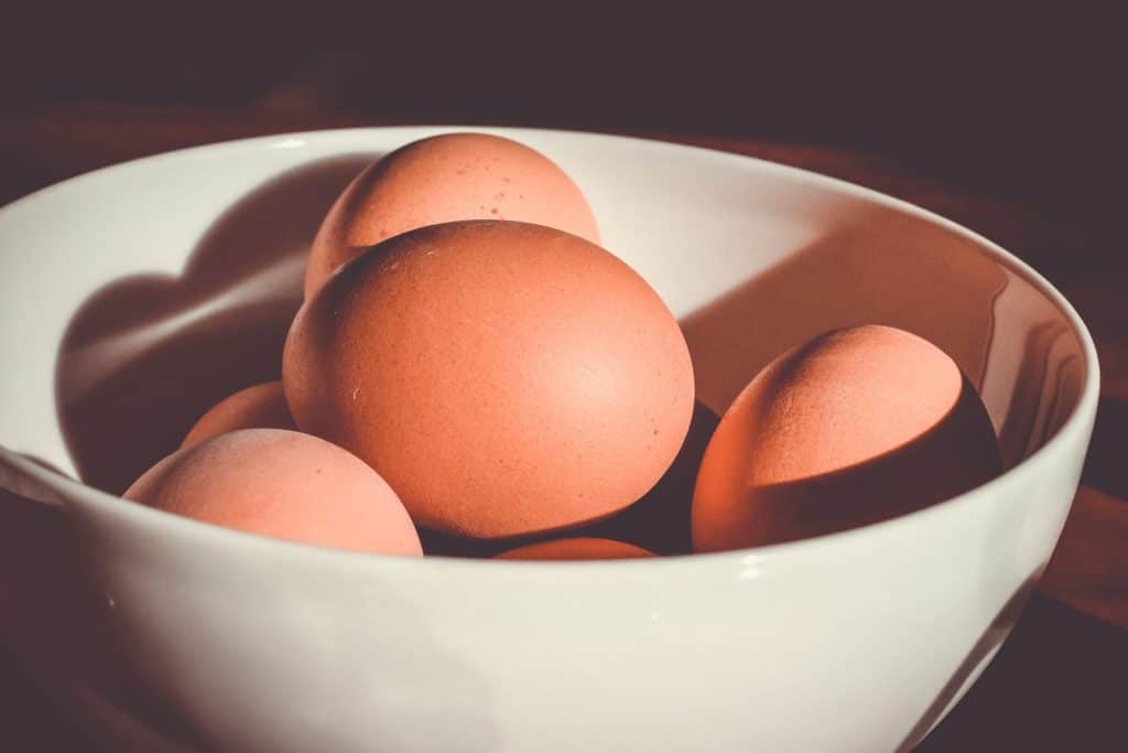 Tazón de huevos