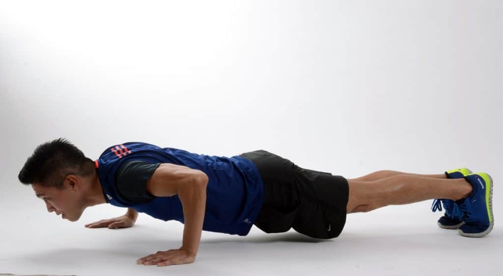 The Plank Challenge exercise 