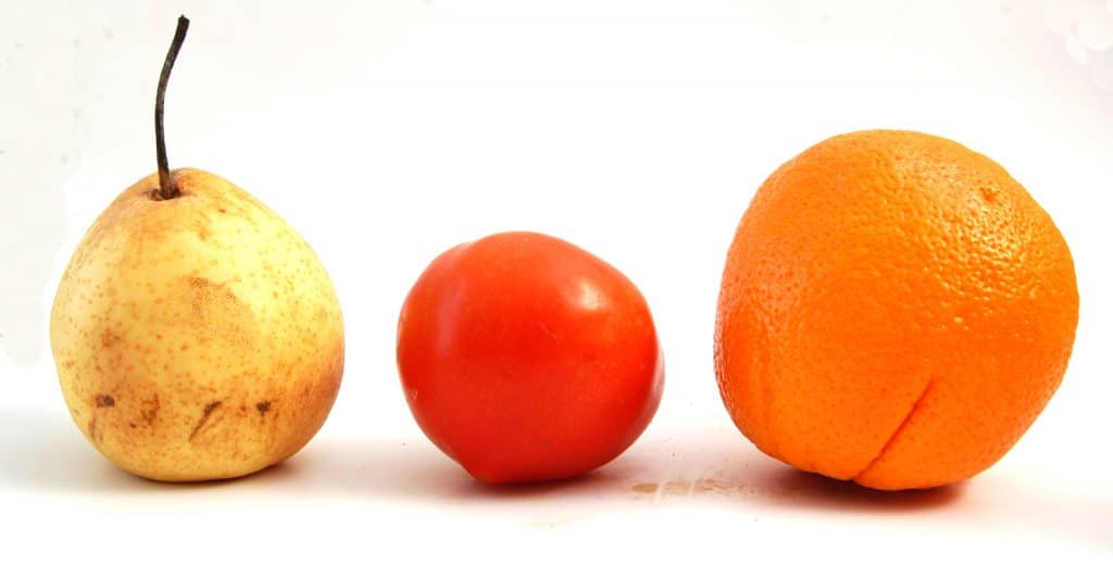 tomate poire et orange
